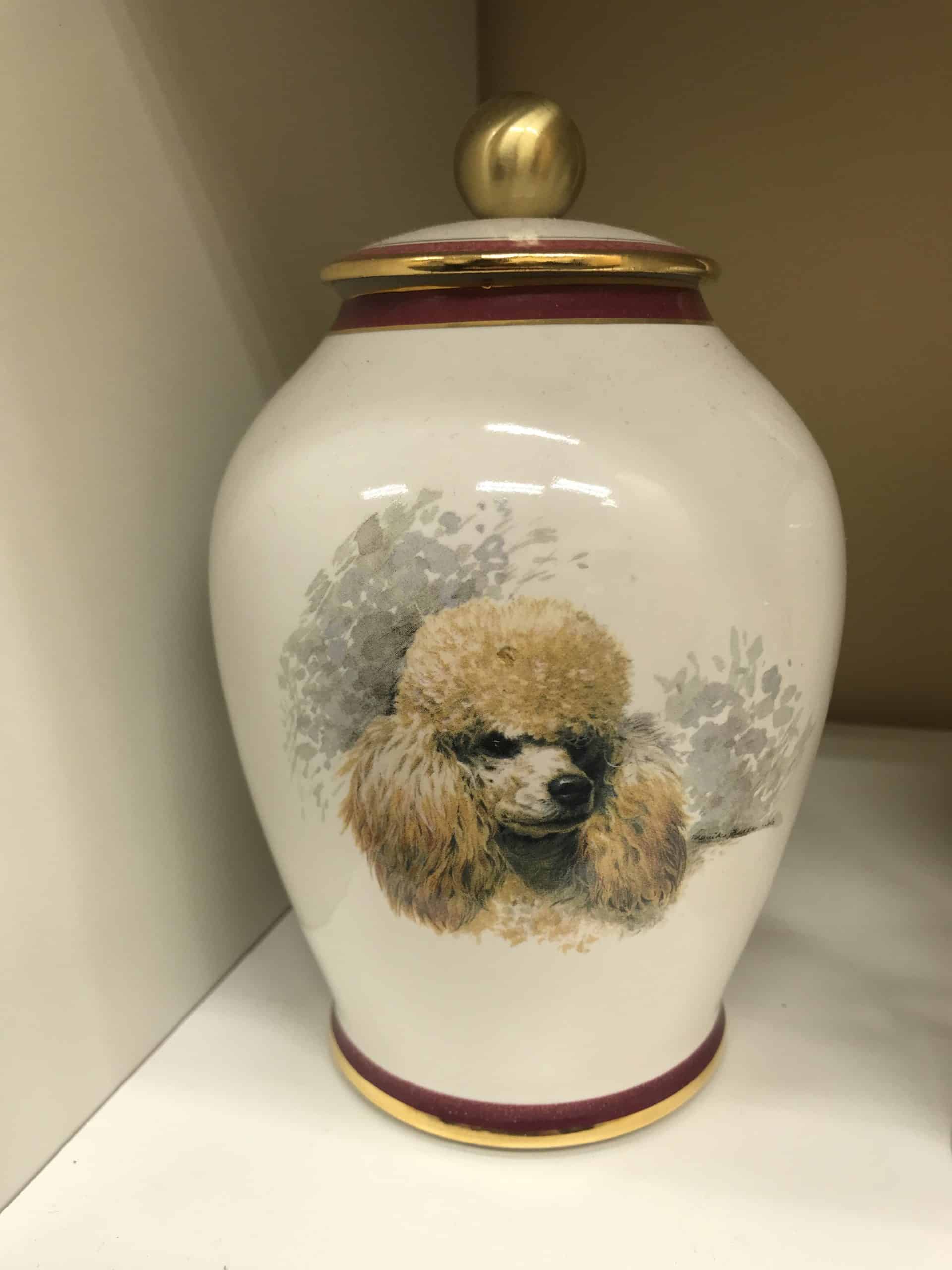 Dog Picture Urn