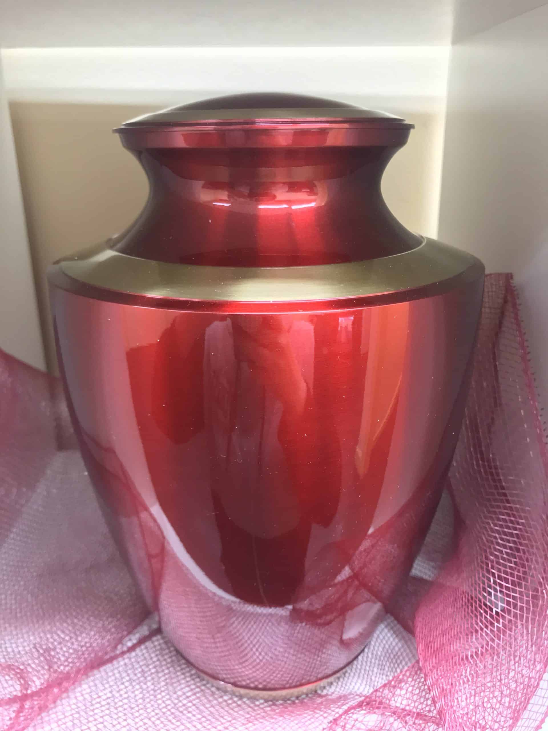 Trinity Crimson Urn